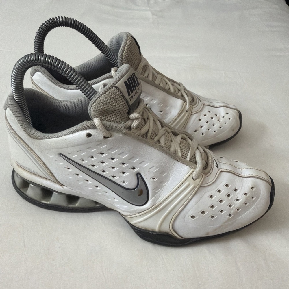 Nike Womens Reax Rockstar 415355-103 White‎ Running Shoes Sneakers Size 6.5 Rare - Picture 15 of 16